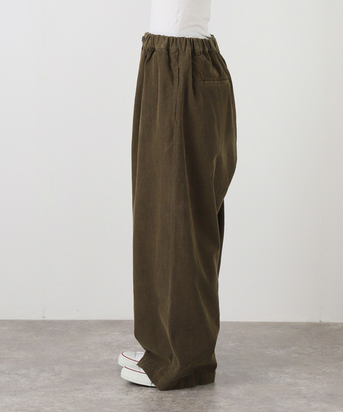 JOURNAL STANDARD LUXE（ジャーナルスタンダード　ラックス）の「16Wコール サックパンツ（その他パンツ・レディース・カーキ/グレー・FREE）」の8枚目の写真