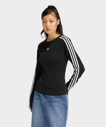 adidas | アディダス オリジナルス スリム ソリッド スパイク ニット スウェットシャツ / トレーナー / アディダスオリジナルス adidas Originals(スウェット)