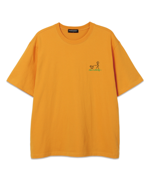 VANNWORKS(バンワークス)の「CHI CHI PARK オーバーサイズ 半袖Tシャツ (VS0098) イエロー(Tシャツ/カットソー・レディース・その他・LARGE/MEDIUM)」の1枚目の写真