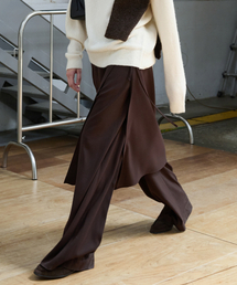 LEVAR（レバー）の「Whenever Wide Slacks - Walnut Brown（スラックス）」