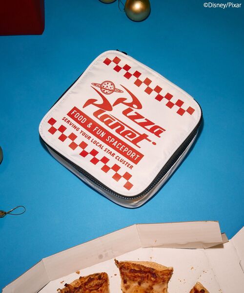 AMERICAN HOLIC（アメリカンホリック）の「【PIZZA PLANET】ポーチ（ポーチ・レディース・オフホワイト・FREE）」の2枚目の写真