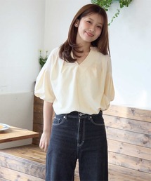 titivate | ボリュームスリーブスキッパーブラウス(シャツ/ブラウス)