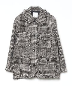 セール】MIX TWEED BLOUSON（ブルゾン）｜CLANE（クラネ）の