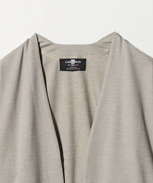 green label relaxing（グリーンレーベルリラクシング）の「CARREMAN イージー カーディガン（カーディガン/ボレロ・メンズ・ネイビー/ベージュ/ダークグレー・XL/L/M/S）」の10枚目の写真