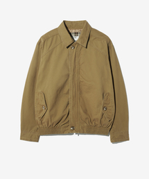 ECORR（エコル）の「コットンヘリンボンブルゾンジャケット_ベージュ（MA-1）」