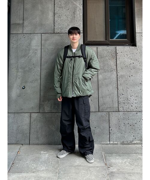 COFWI（コフウィー）の「[3M シンサレート] MA-1 フードパーカー オリーブ（ダウンジャケット/コート・メンズ・その他・2(M)/3(L)）」の6枚目の写真