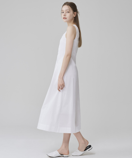 HYEYEONG KIM(ヘヨン キム)の「スモーキングスリーブレスマキシドレス(インナードレス付き)(ワンピース・レディース・その他・SMALL/MEDIUM/LARGE)」の2枚目の写真