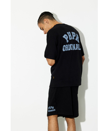 PHILIPPAKER（フィリップペイカー）の「オリジナルバックプリント半袖Tシャツブラック（Tシャツ/カットソー）」