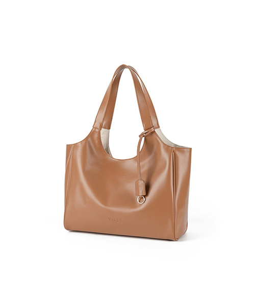 Yuje(ユジェ)の「LIBER BAG_large (3color)(ショルダーバッグ・レディース・ライトグレー/ブラック/ブラウン系その他/ライトベージュ・FREE)」の1枚目の写真