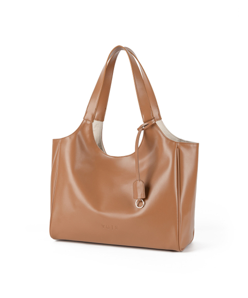 Yuje(ユジェ)の「LIBER BAG_large (3color)(ショルダーバッグ・レディース・ライトグレー/ブラック/ブラウン系その他/ライトベージュ・FREE)」の6枚目の写真