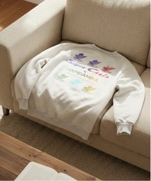 sanrio（サンリオ）の「【HONDA/ホンダ×Sanrio/サンリオ】HONDA×はぴだんぶい　ダンボールニットスウェットクルー/ユニセックス（スウェット）」