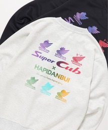 sanrio（サンリオ）の「【HONDA/ホンダ×Sanrio/サンリオ】HONDA×はぴだんぶい　ダンボールニットスウェットクルー（スウェット）」