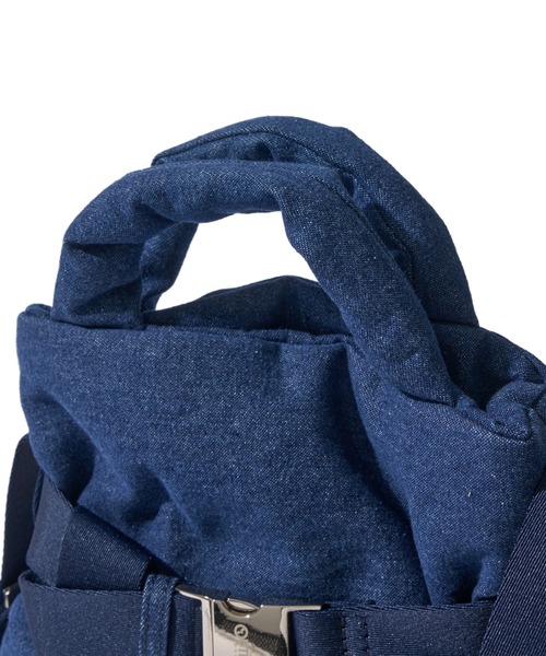 OUTDOOR PRODUCTS(アウトドアプロダクツ)の「【OUTDOOR PRODUCTS / アウトドアプロダクツ】 2way Belt Tote デニムライク ベルト トートバッグ(ショルダーバッグ・レディース・ブラック/ネイビー/サックスブルー・FREE)」の14枚目の写真