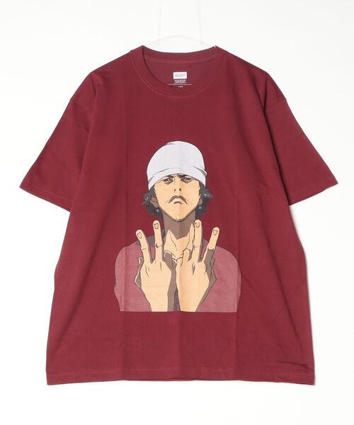 YEN TOWN MARKET(イェンタウンマーケット)の「【SAMURAI CHAMPLOO】Mugen Tシャツ(Tシャツ/カットソー・メンズ・ブラック/ホワイト/バーガンディー・L/XL)」の3枚目の写真