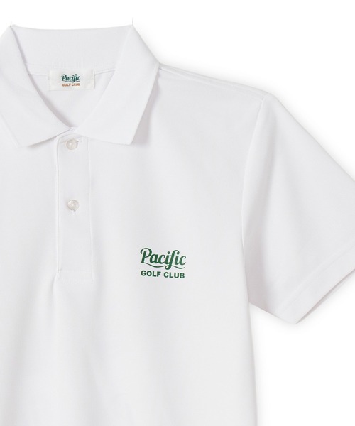 Pacific GOLF CLUB（パシフィックゴルフクラブ）の「【MEN】GOLF & HAMBURGER POLO SHIRT（ポロシャツ・メンズ・ホワイト/サンドベージュ/ブラック/オリーブ・S/M/L/XL）」の6枚目の写真
