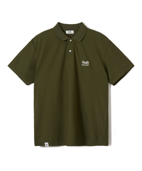 Pacific GOLF CLUB（パシフィックゴルフクラブ）の「【MEN】GOLF & HAMBURGER POLO SHIRT（ポロシャツ・メンズ・ホワイト/サンドベージュ/ブラック/オリーブ・S/M/L/XL）」の10枚目の写真