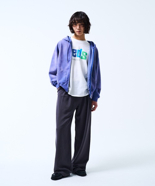 THE BOLDMAN(ザ ボールドマン)の「2tuck Wide Slacks / 2タックワイドスラックスパンツ(スラックス・メンズ・グレー/ブラック・LARGE/MEDIUM)」の9枚目の写真