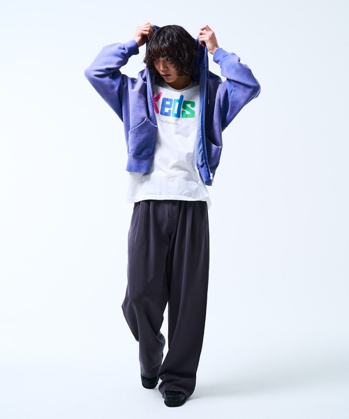 THE BOLDMAN(ザ ボールドマン)の「2tuck Wide Slacks / 2タックワイドスラックスパンツ(スラックス・メンズ・グレー/ブラック・LARGE/MEDIUM)」の11枚目の写真