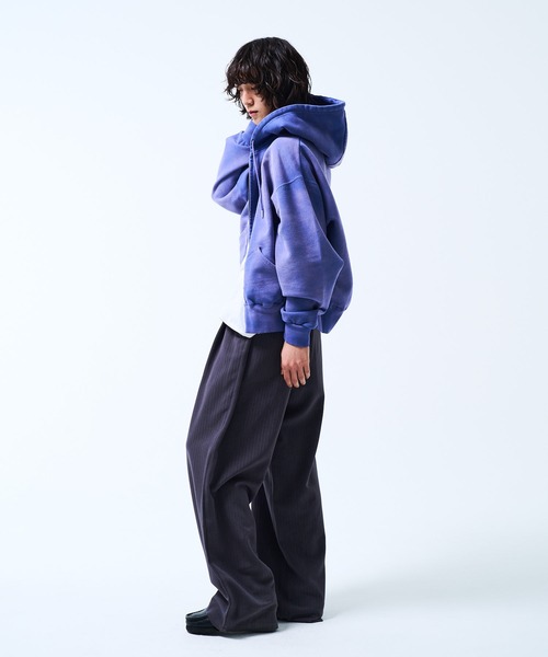 THE BOLDMAN(ザ ボールドマン)の「2tuck Wide Slacks / 2タックワイドスラックスパンツ(スラックス・メンズ・グレー/ブラック・LARGE/MEDIUM)」の14枚目の写真