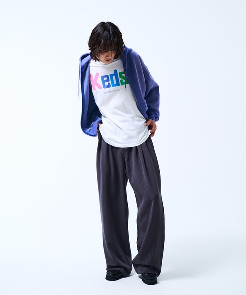 THE BOLDMAN(ザ ボールドマン)の「2tuck Wide Slacks / 2タックワイドスラックスパンツ(スラックス・メンズ・グレー/ブラック・LARGE/MEDIUM)」の18枚目の写真
