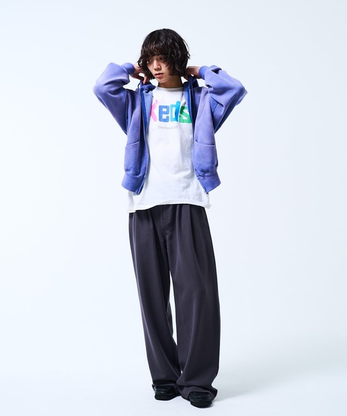 THE BOLDMAN(ザ ボールドマン)の「2tuck Wide Slacks / 2タックワイドスラックスパンツ(スラックス・メンズ・グレー/ブラック・LARGE/MEDIUM)」の20枚目の写真