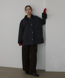 hellam（へラム）の「コーデュロイカラーツイルカバーオール（テーラードジャケット）」