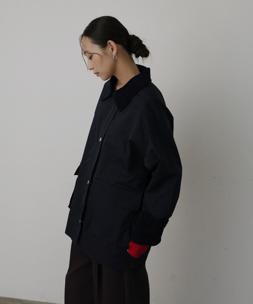 K*a様 Cavempt C.E黒 コーデュロイ カバーオール ジャケット FREAK'S