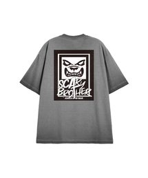 [APSTUDIOXSCARYBROTHER SERIES 3]ピグメントルーズフィット半袖Tシャツ_グレー