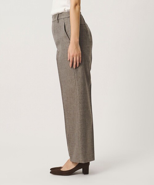 A DAY IN THE LIFE UNITED ARROWS（アデイインザライフユナイテッドアローズ）の「ツイードライク メランジ ワイドパンツ2 ‐ウォッシャブル‐ ＜A DAY IN THE LIFE＞（その他パンツ・レディース・ダークグレー/モカ/ナチュラル・38/40/36）」の20枚目の写真