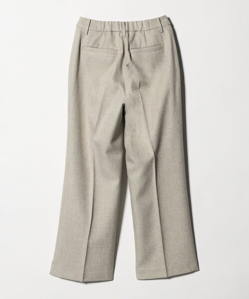 A DAY IN THE LIFE UNITED ARROWS（アデイインザライフユナイテッドアローズ）の「ツイードライク メランジ ワイドパンツ2 ‐ウォッシャブル‐ ＜A DAY IN THE LIFE＞（その他パンツ・レディース・ダークグレー/モカ/ナチュラル・38/40/36）」の5枚目の写真