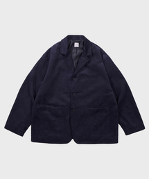 TLEYOUNG（トゥリョン）の「オフィスカジュアルコーデュロイジャケット_Dark Navy（テーラードジャケット）」