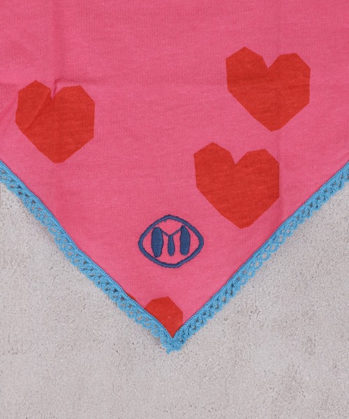 MARKEY'S（マーキーズ）の「サンカクスカーフSETカットソー（Tシャツ/カットソー・キッズ・ピンク系その他/ホワイト系その他/マルチ・110/100/90/80/130/120）」の15枚目の写真