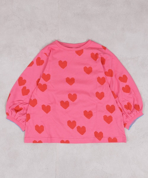 MARKEY'S（マーキーズ）の「サンカクスカーフSETカットソー（Tシャツ/カットソー・キッズ・ピンク系その他/ホワイト系その他/マルチ・110/100/90/80/130/120）」の17枚目の写真