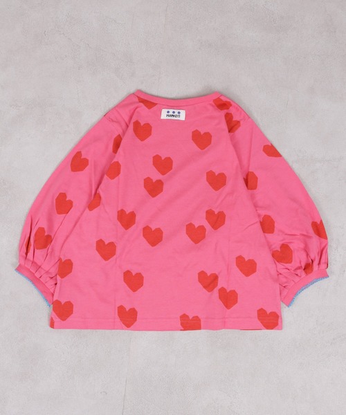 MARKEY'S（マーキーズ）の「サンカクスカーフSETカットソー（Tシャツ/カットソー・キッズ・ピンク系その他/ホワイト系その他/マルチ・110/100/90/80/130/120）」の18枚目の写真