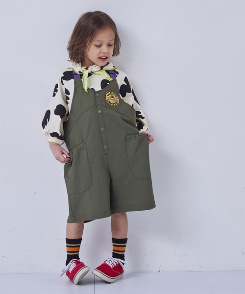 MARKEY'S（マーキーズ）の「サンカクスカーフSETカットソー（Tシャツ/カットソー・キッズ・ピンク系その他/ホワイト系その他/マルチ・110/100/90/80/130/120）」の4枚目の写真