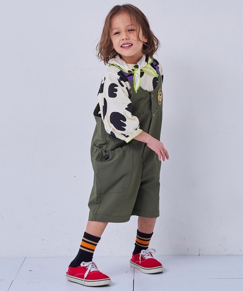 MARKEY'S（マーキーズ）の「サンカクスカーフSETカットソー（Tシャツ/カットソー・キッズ・ピンク系その他/ホワイト系その他/マルチ・110/100/90/80/130/120）」の7枚目の写真