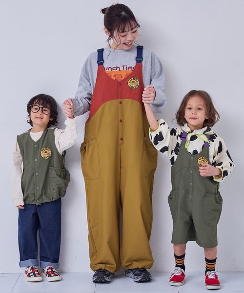 MARKEY'S（マーキーズ）の「サンカクスカーフSETカットソー（Tシャツ/カットソー・キッズ・ピンク系その他/ホワイト系その他/マルチ・110/100/90/80/130/120）」の9枚目の写真