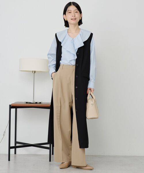 AMERICAN HOLIC（アメリカンホリック）の「【イージーケア】ジレワンピース（ワンピース・レディース・杢グレー/ブラック・L/M）」の19枚目の写真