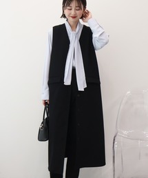 AMERICAN HOLIC | 【イージーケア】ジレワンピース(ワンピース)