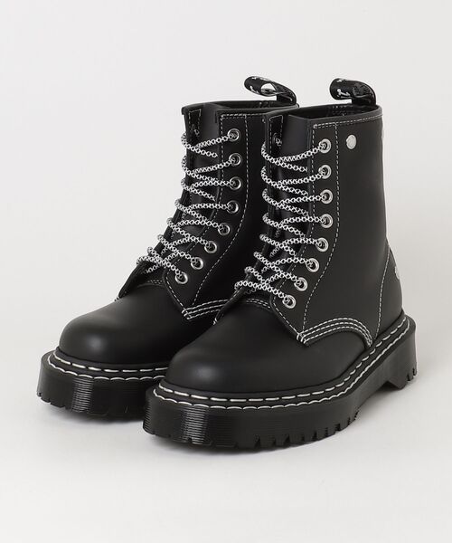 Dr. Martens（ドクターマーチン）の「Dr. Martens/ドクターマーチン 1460 BEX ホワイトダブルステッチ 8 ホール ブーツ 43414001（ブーツ・メンズ・ブラック・UK3/UK4/UK5/UK6/UK7/UK8/UK9/UK10/UK11）」の10枚目の写真
