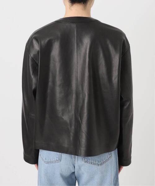 IENA（イエナ）の「《追加》シープクルーネックブルゾン（ライダースジャケット・レディース・ブラック・FREE）」の17枚目の写真