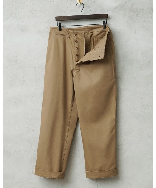 WAIPER.inc（ワイパーインク）の「WAIPER.inc 米軍 U.S.M.C. マリンコチノトラウザー【WP1134】（チノパンツ・メンズ・ベージュ系その他・M-Short/S-Short/XL-Short/M-Regular/L-Short/L-Regular/XL-Regular/XXL-Short/XXL-Regular）」の4枚目の写真