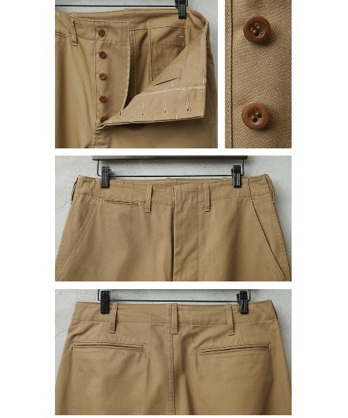 WAIPER.inc（ワイパーインク）の「WAIPER.inc 米軍 U.S.M.C. マリンコチノトラウザー【WP1134】（チノパンツ・メンズ・ベージュ系その他・M-Short/S-Short/XL-Short/M-Regular/L-Short/L-Regular/XL-Regular/XXL-Short/XXL-Regular）」の15枚目の写真