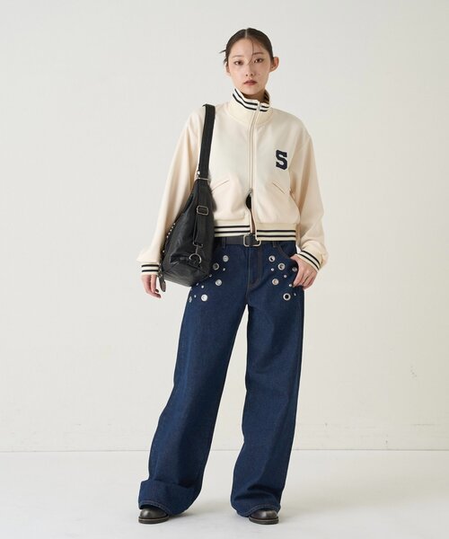 WHO'S WHO gallery（フーズフーギャラリー）の「2WAYドットスタッズリンプバッグ（ショルダーバッグ・レディース・ブラック/レッド・FREE）」の19枚目の写真