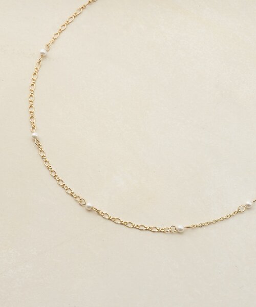 DISCOAT（ディスコート）の「【GOLDY】パールチェーンロングネックレス（ネックレス・レディース・シルバー/ゴールド・FREE）」の4枚目の写真