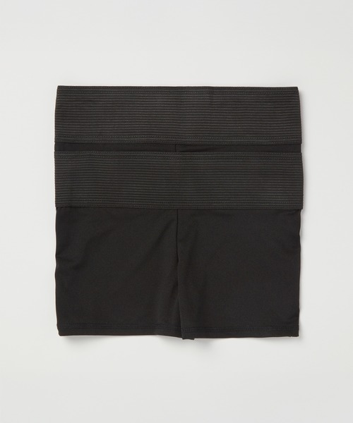 Honeys（ハニーズ）の「履くだけでお腹シュッとレギンス１分丈（レギンス/スパッツ・レディース・ベージュ/ブラック・L/LL/M）」の7枚目の写真