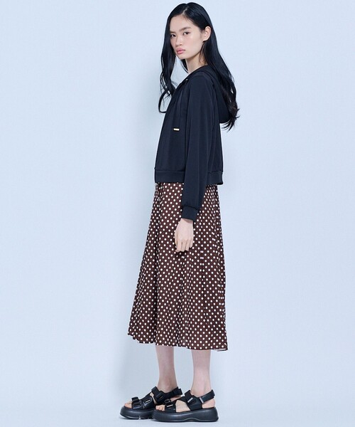 TOCCA(トッカ)の「SUNNY VEIL ラッシュガードパーカー(パーカー・レディース・ブラック系/ホワイト系・MEDIUM/SMALL)」の20枚目の写真