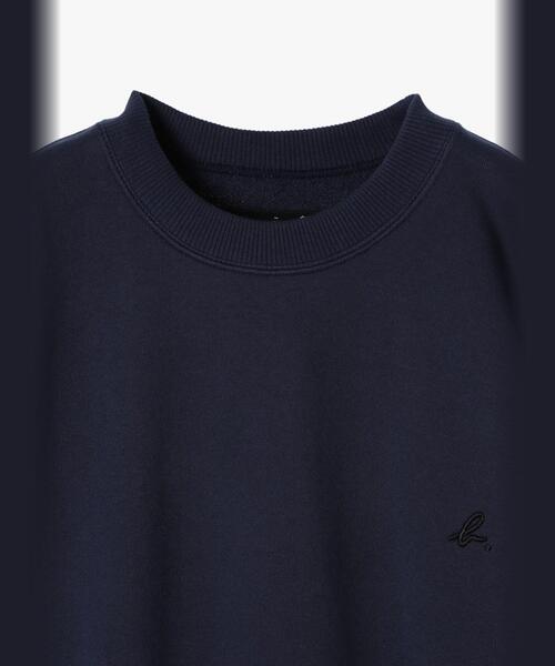 agnes b.(アニエスベー)の「メンズ ”b.”ロゴ コットン 長袖 スウェット ”Cuppo”(スウェット・メンズ・ブルー系その他・2/1/3)」の3枚目の写真