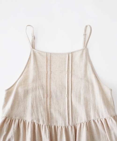 オオカミとフクロウ（オオカミとフクロウ）の「フクロウと晴れた日の午後に（ワンピース・レディース・ブラック/キナリ・FREE）」の14枚目の写真