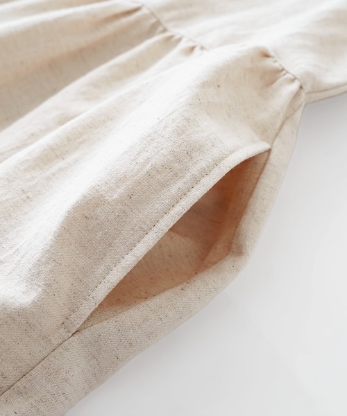 オオカミとフクロウ（オオカミとフクロウ）の「フクロウと晴れた日の午後に（ワンピース・レディース・ブラック/キナリ・FREE）」の18枚目の写真